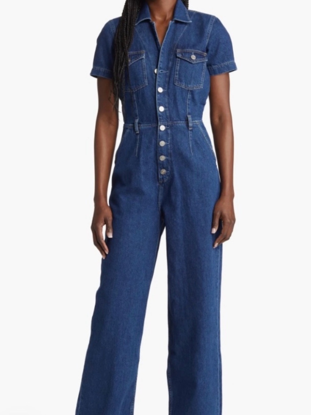 Reformation Denim Women's Jumpsuit - Blue